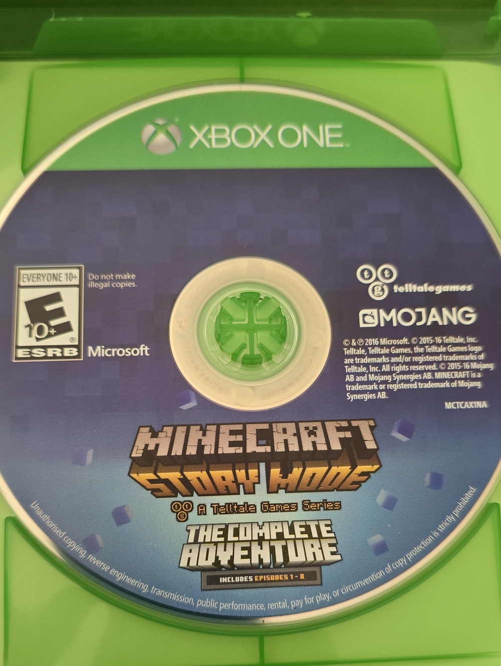Microsoft Xbox One Minecraft Story Mode: The Complete Adventure - Picture 2 of 3